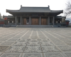 陜西寶雞市石鼓山公園地面廣場